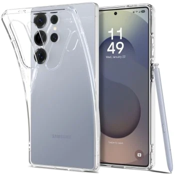 Калъф за Samsung Galaxy S25 Ultra - Spigen - Liquid Crystal - Clear