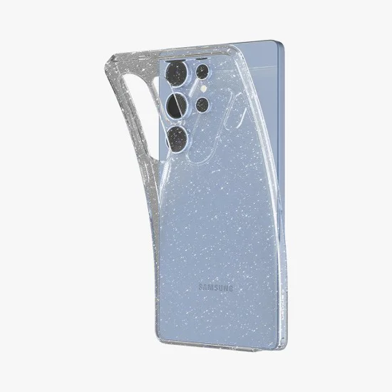 Калъф за Samsung Galaxy S25 Ultra - Spigen - Liquid Crystal Glitter - Crystal Quartz