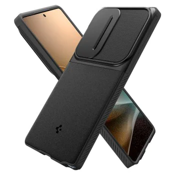 Калъф за Samsung Galaxy S25 Ultra - Spigen - Optik Armor - Черен