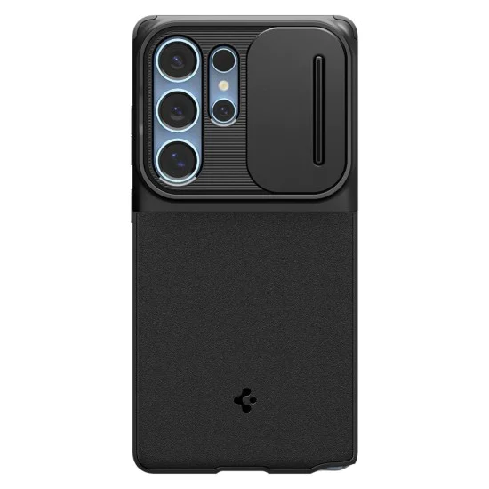 Калъф за Samsung Galaxy S25 Ultra - Spigen - Optik Armor - Черен