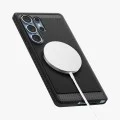 Калъф за Samsung Galaxy S25 Ultra - Spigen - Rugged Armor MagSafe - Matte Black