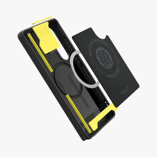 Калъф за Samsung Galaxy S25 Ultra - Spigen - Rugged Armor MagSafe - Matte Black