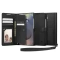 Калъф за Samsung Galaxy S25 Ultra - Spigen - Wallet S - Черен