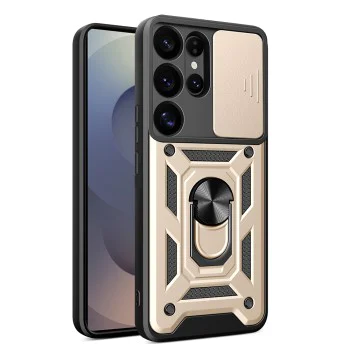 Калъф за Samsung Galaxy S25 Ultra - Techsuit - CamShield Series - Златист