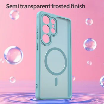 Калъф за Samsung Galaxy S25 Ultra - Techsuit - HaloFrost II MagSafe - Ментово Зелен