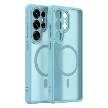 Калъф за Samsung Galaxy S25 Ultra - Techsuit - HaloFrost II MagSafe - Ментово Зелен