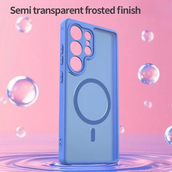 Калъф за Samsung Galaxy S25 Ultra - Techsuit - HaloFrost II MagSafe - Небесно Син