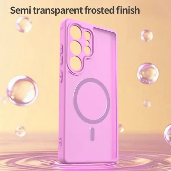 Калъф за Samsung Galaxy S25 Ultra - Techsuit - HaloFrost II MagSafe - Розов