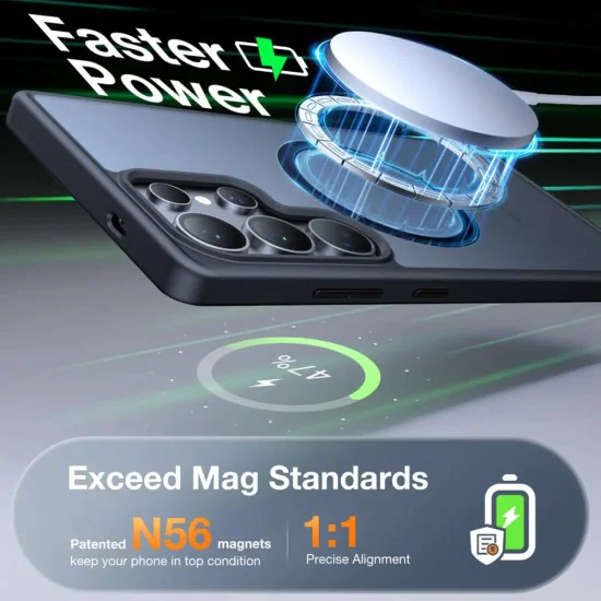 Калъф за Samsung Galaxy S25 Ultra - Torras Guardian Magnetic Series - Clear