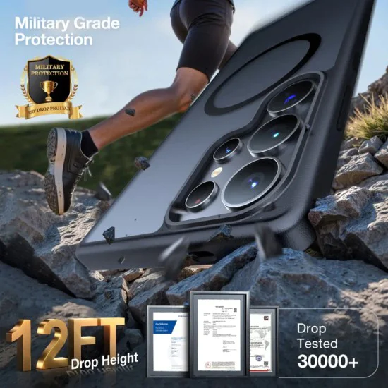 Калъф за Samsung Galaxy S25 Ultra - Torras Guardian Magnetic Series - черен