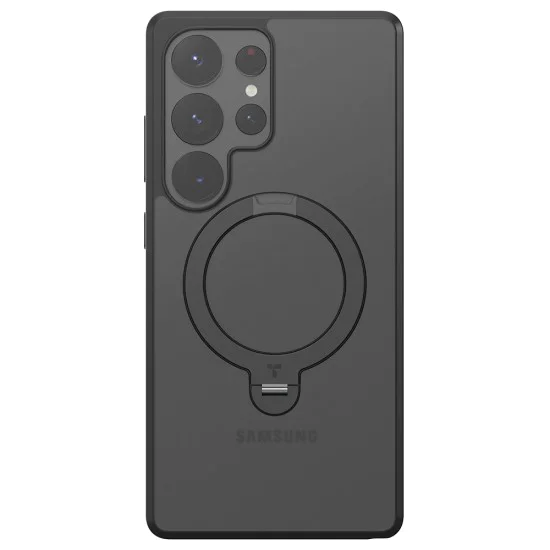 Калъф за Samsung Galaxy S25 Ultra - Torras Ostand Spin Series - черен