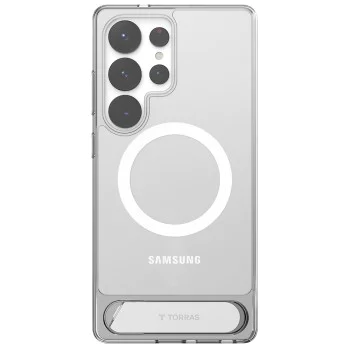 Калъф за Samsung Galaxy S25 Ultra - Torras Pstand - Clear