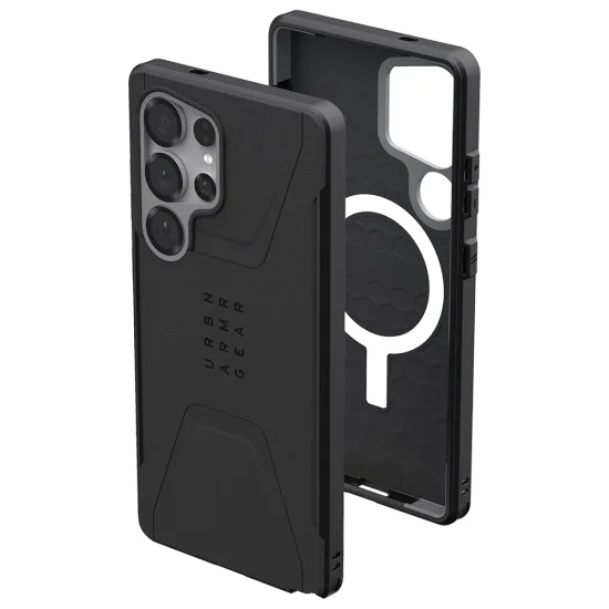 Калъф за Samsung Galaxy S25 Ultra - UAG Civilian Pro MagSafe - Черен