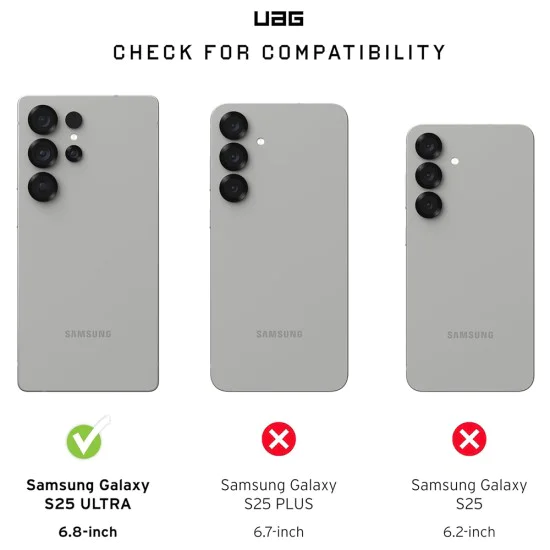 Калъф за Samsung Galaxy S25 Ultra - UAG Civilian Pro MagSafe - Черен