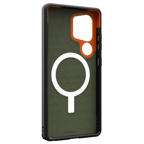 Калъф за Samsung Galaxy S25 Ultra - UAG Civilian Pro MagSafe - Olive Drab / Orange