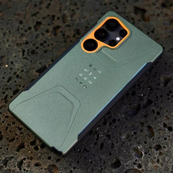 Калъф за Samsung Galaxy S25 Ultra - UAG Civilian Pro MagSafe - Olive Drab / Orange