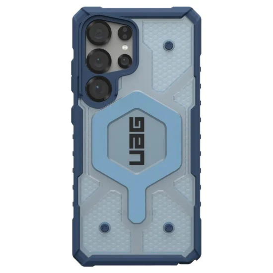 Калъф за Samsung Galaxy S25 Ultra - UAG - Pathfinder Clear MagSafe - Blues Lanyard