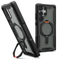 Калъф за Samsung Galaxy S25 Ultra - UAG - Plasma XTE MagSafe - Черен / Оранжев