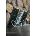 Калъф за Samsung Galaxy S25 Ultra - UAG - Plasma XTE MagSafe - Черен / Оранжев