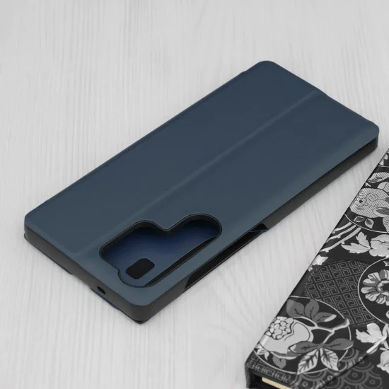 Калъф за Samsung Galaxy S25 Ultra - eFold Series - Тъмно син