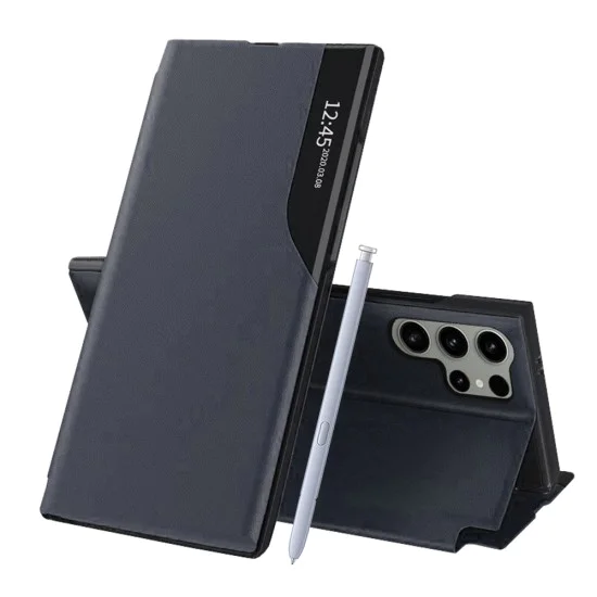 Калъф за Samsung Galaxy S25 Ultra - eFold Series - Тъмно син
