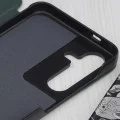 Калъф за Samsung Galaxy S25 - eFold Series - Тъмно зелен