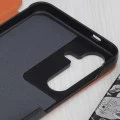 Калъф за Samsung Galaxy S25 - eFold Series - оранжев
