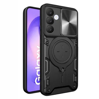 Калъф за Samsung Galaxy S26 FE / S25 FE - CamGuard Pro - Techsuit - Черен
