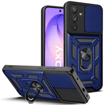 Калъф за Samsung Galaxy S26 FE / S25 FE - CamShield Series - Techsuit - Син