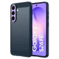 Калъф за Samsung Galaxy S26 FE / S25 FE - Carbon Silicone - Techsuit - Син