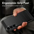 Калъф за Samsung Galaxy S26 FE / S25 FE - Carbon Silicone - Techsuit - Син