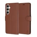 Калъф за Samsung Galaxy S26 FE / S25 FE - Leather Folio - Techsuit - Кафяв