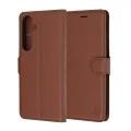 Калъф за Samsung Galaxy S26 FE / S25 FE - Leather Folio - Techsuit - Кафяв