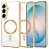 Калъф за Samsung Galaxy S26 Plus - Luxury Crystal MagSafe - Techsuit - Златист