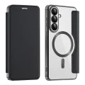 Калъф за Samsung Galaxy S26 Plus - SmartMag Book Case - Techsuit - Черен
