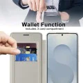 Калъф за Samsung Galaxy S26 Plus - SmartMag Book Case - Techsuit - Сив