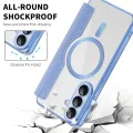 Калъф за Samsung Galaxy S26 Plus - SmartMag Book Case - Techsuit - Светлосин