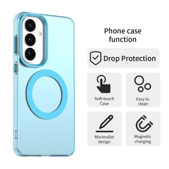 Калъф за Samsung Galaxy S26 Plus - Techsuit CandyCase MagSafe - Син