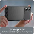 Калъф за Samsung Galaxy S26 Plus - Techsuit - Carbon Silicone - Черен