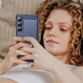 Калъф за Samsung Galaxy S26 Plus - Techsuit Carbon Silicone - Син