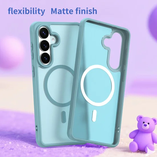 Калъф за Samsung Galaxy S26 Plus - Techsuit HaloFrost II MagSafe - Ментово зелен