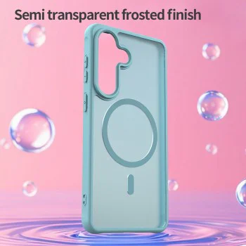 Калъф за Samsung Galaxy S26 Plus - Techsuit HaloFrost II MagSafe - Ментово зелен