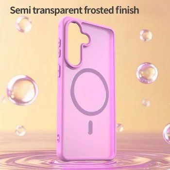 Калъф за Samsung Galaxy S26 Plus - Techsuit HaloFrost II MagSafe - Розов