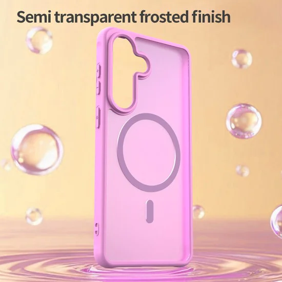 Калъф за Samsung Galaxy S26 Plus - Techsuit HaloFrost II MagSafe - Розов