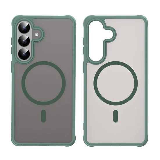 Калъф за Samsung Galaxy S26 Plus - Techsuit HaloFrost II MagSafe - Зелен