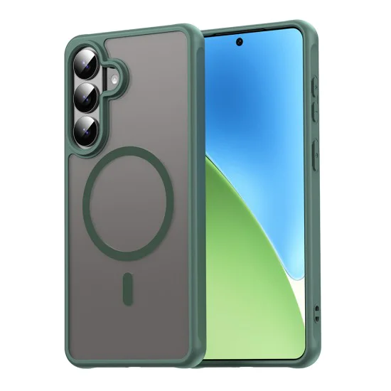 Калъф за Samsung Galaxy S26 Plus - Techsuit HaloFrost II MagSafe - Зелен