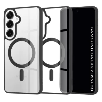 Калъф за Samsung Galaxy S26 Plus - Techsuit MagSafe Pro - Черен