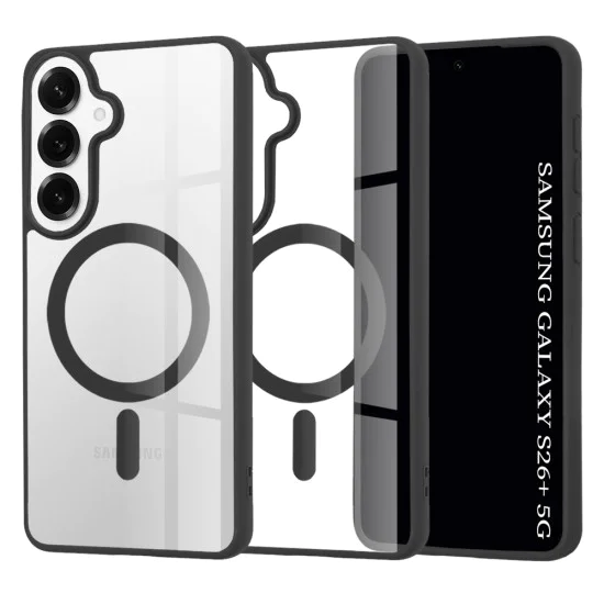 Калъф за Samsung Galaxy S26 Plus - Techsuit MagSafe Pro - Черен