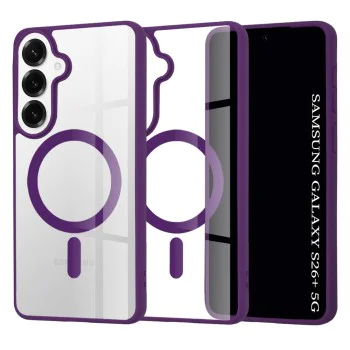 Калъф за Samsung Galaxy S26 Plus - Techsuit MagSafe Pro - Лилав