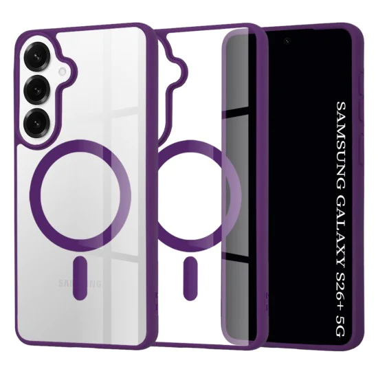 Калъф за Samsung Galaxy S26 Plus - Techsuit MagSafe Pro - Лилав
